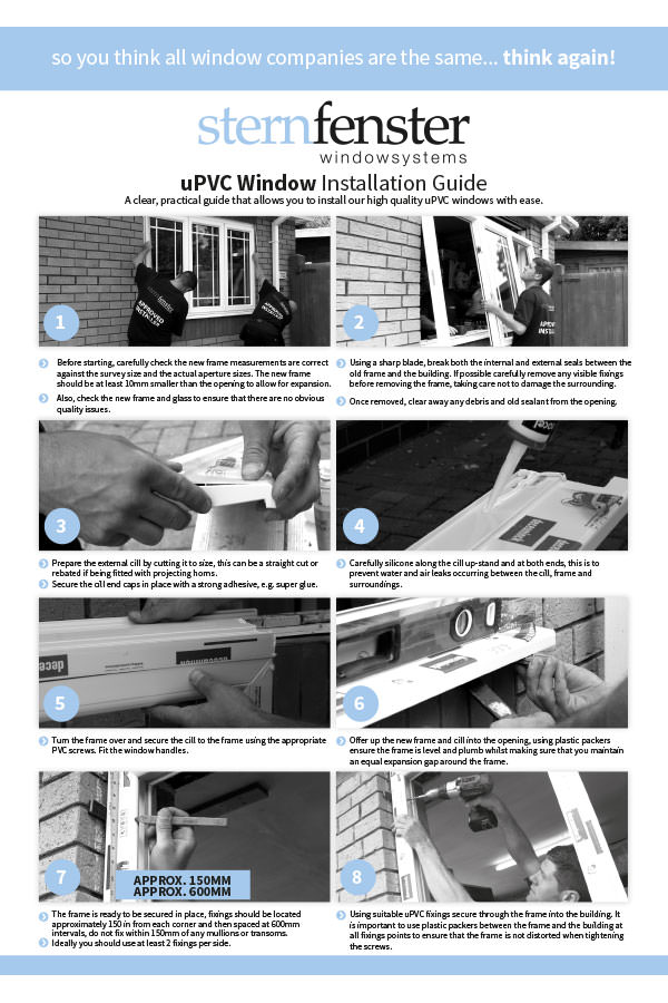 PVC Window Installation Guide