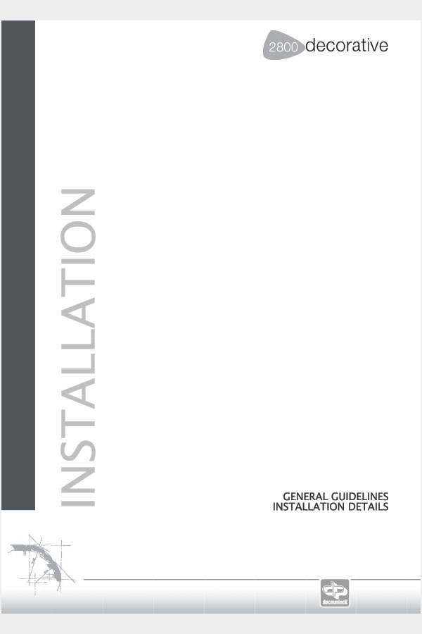 2800 Installation Guidelines