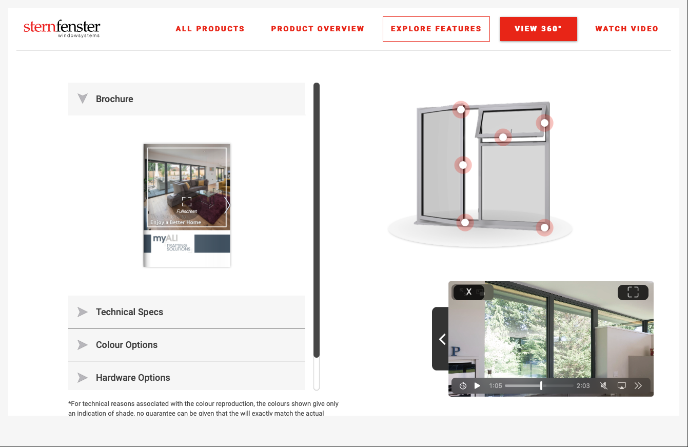 virtual showroom aluminium windows and doors