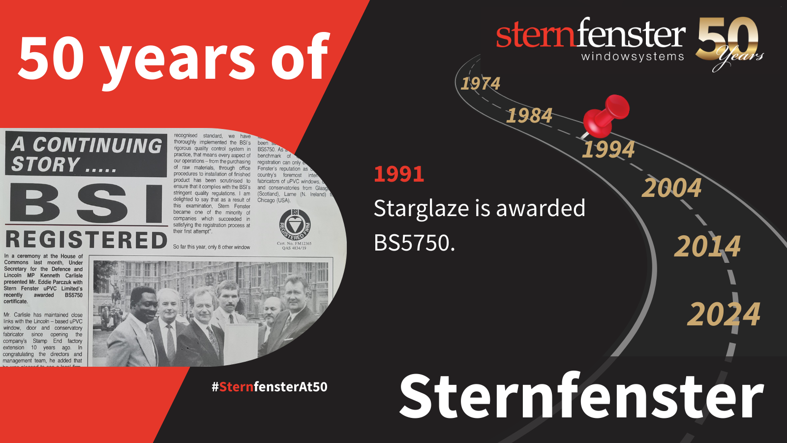 sternfenster history timeline