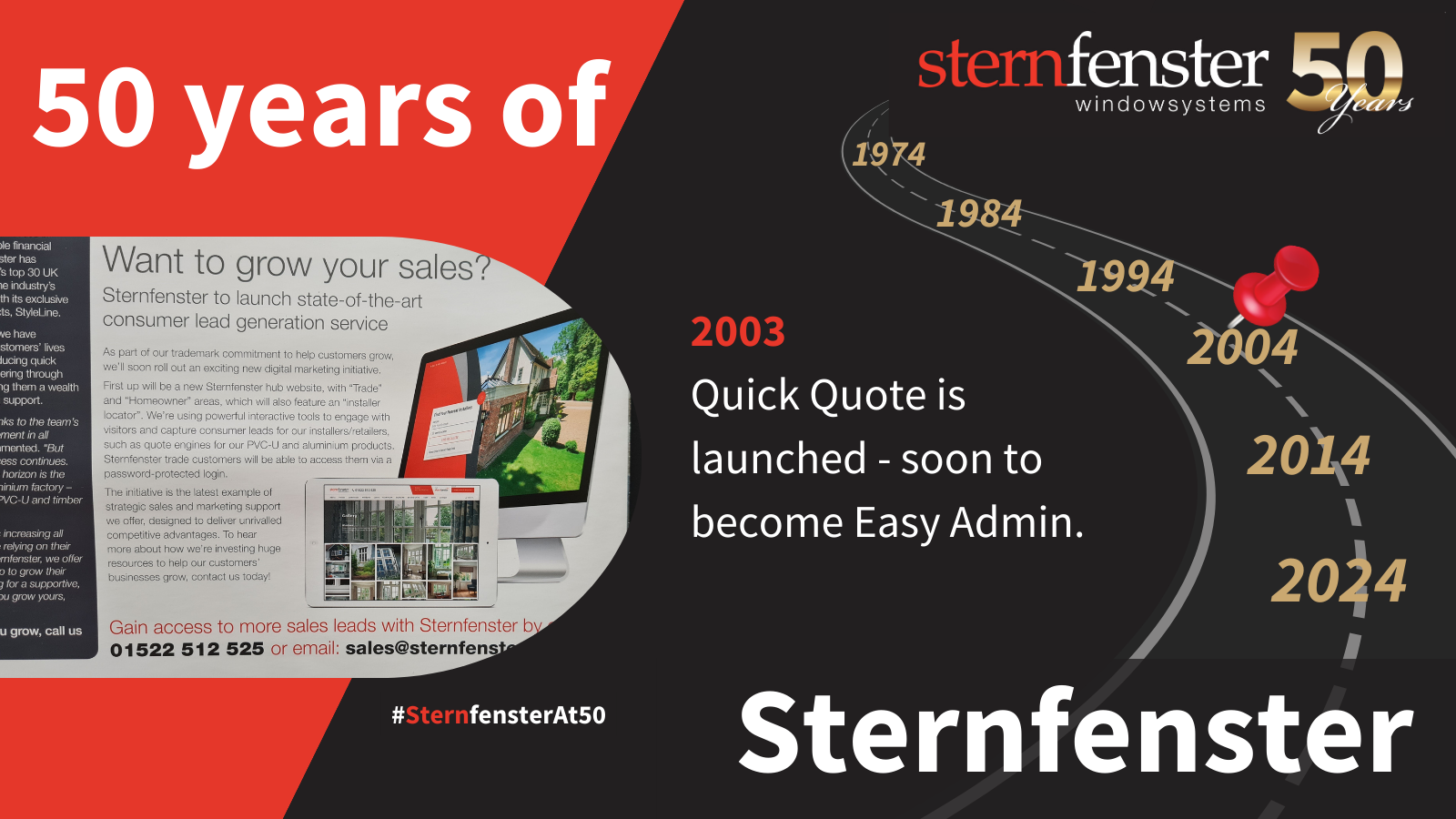 sternfenster history timeline