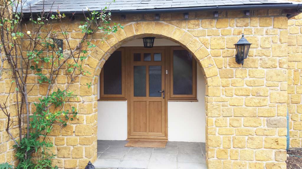 brown StyleLine Doors