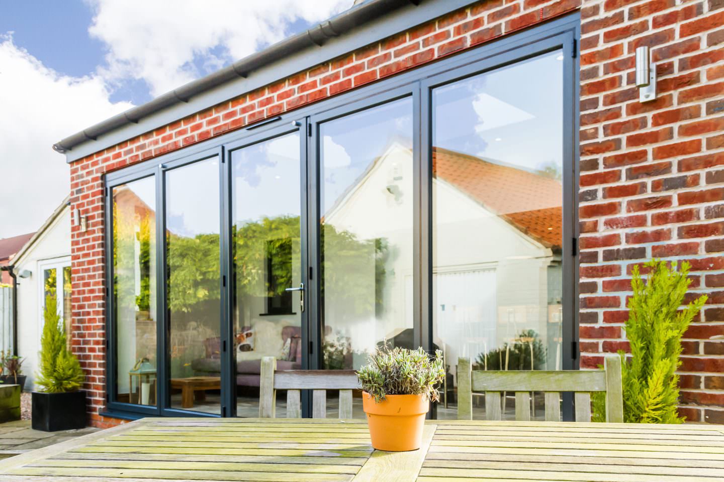 Secured by Design Aluminium Bi-Fold Doors