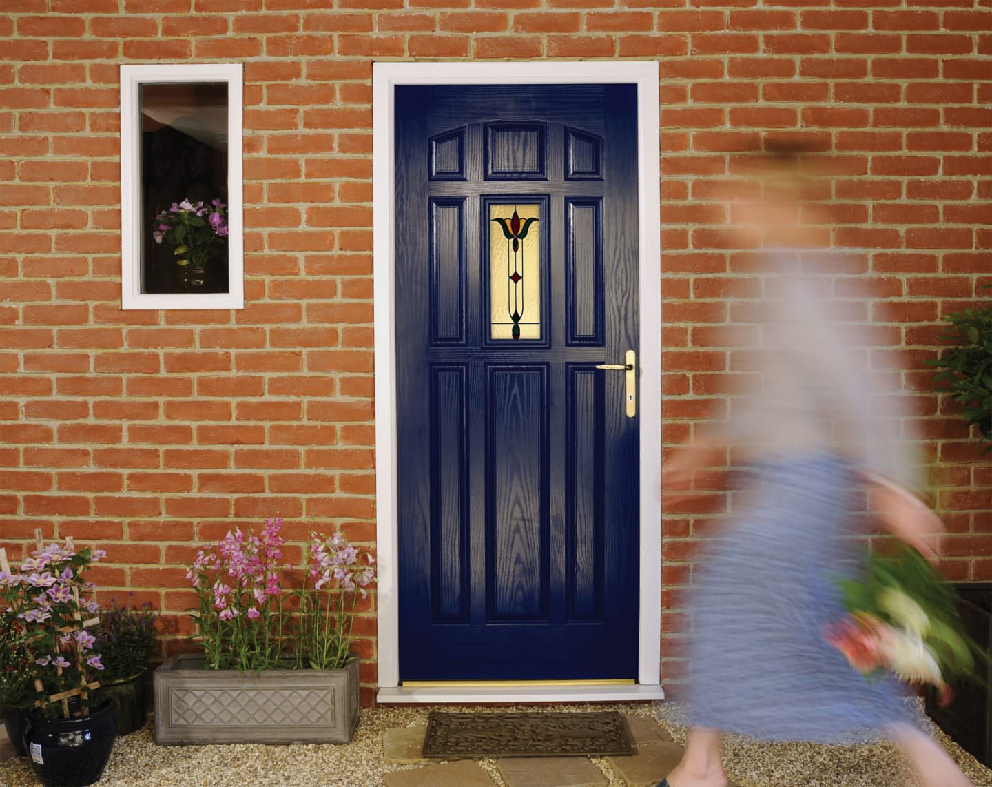 Blue Composite Doors
