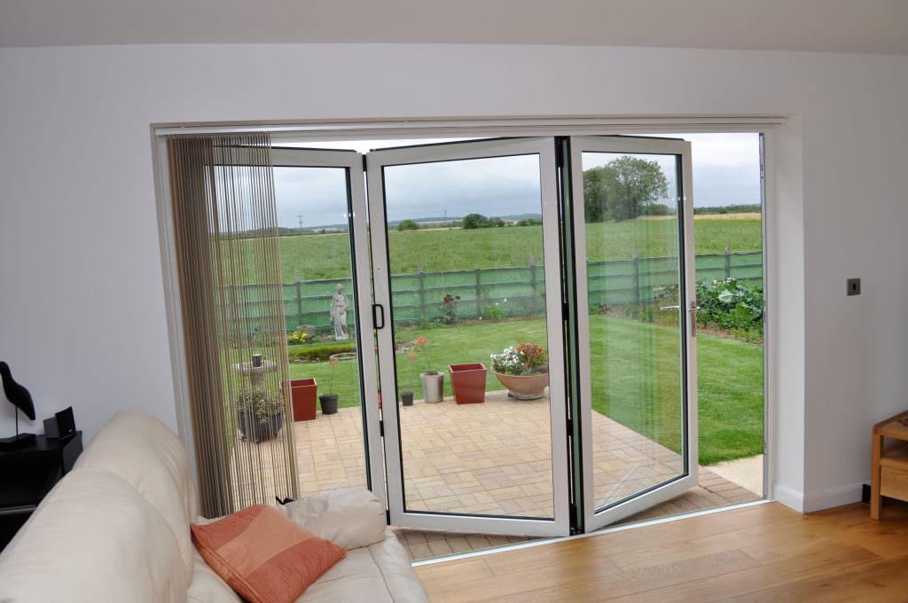 Aluminium Bi-Fold Doors interior