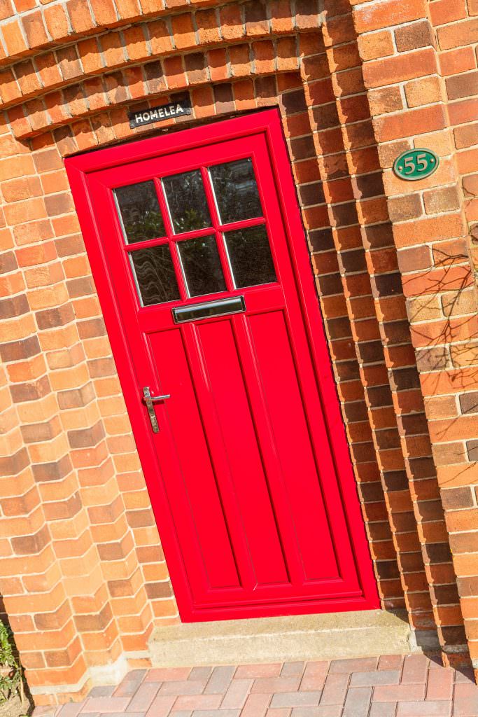 Red StyleLine Doors