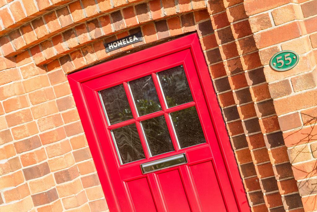 Red StyleLine Doors