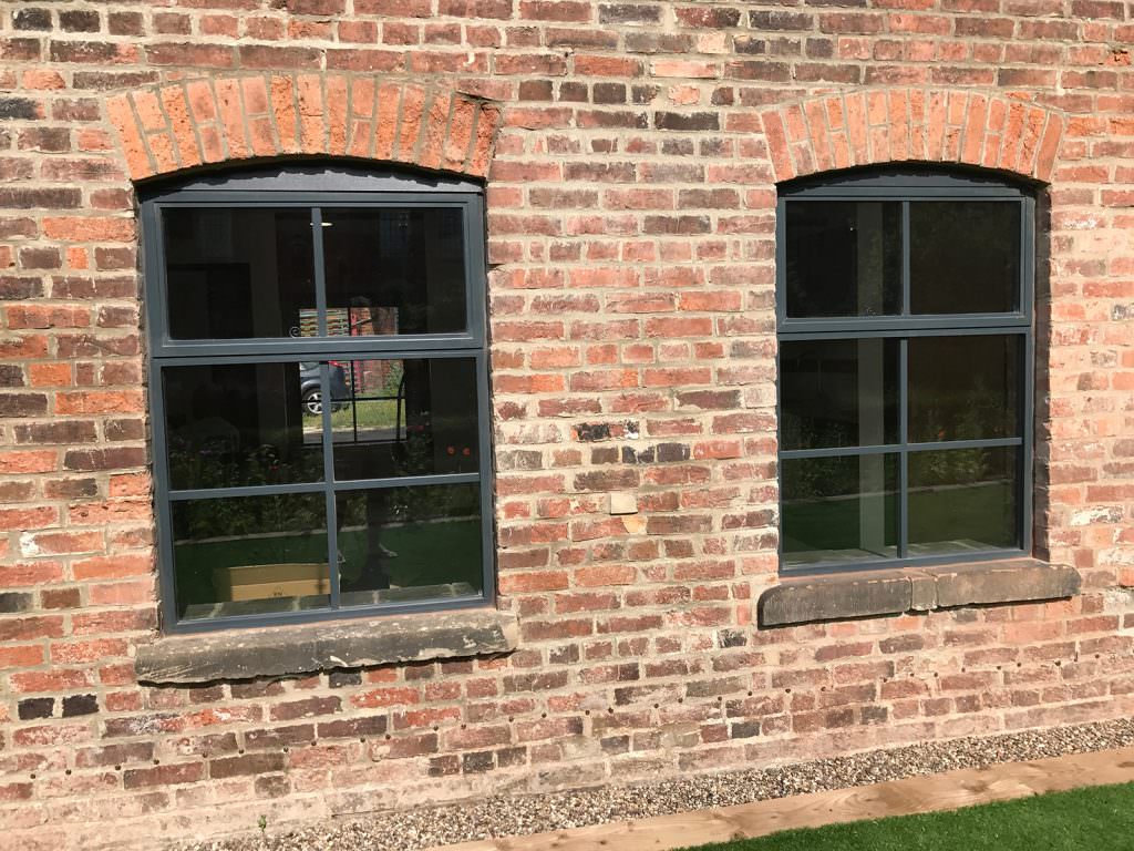 Aluminium Slimline Windows Sternfenster