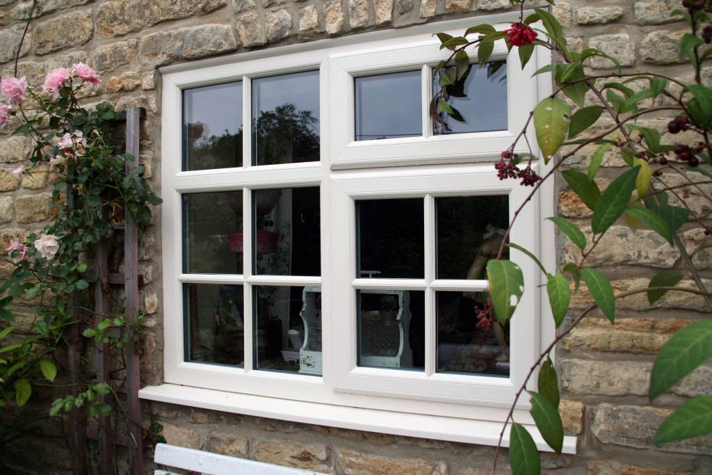 white Deceuninck 2800 Casement Windows