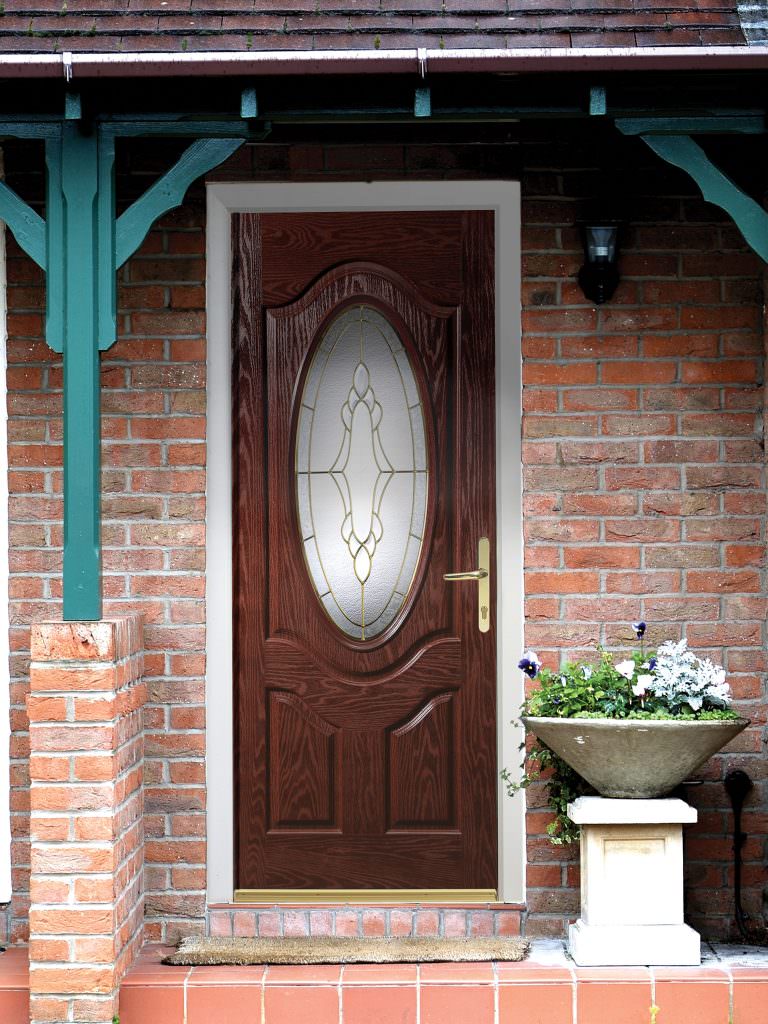 Brown Composite Doors