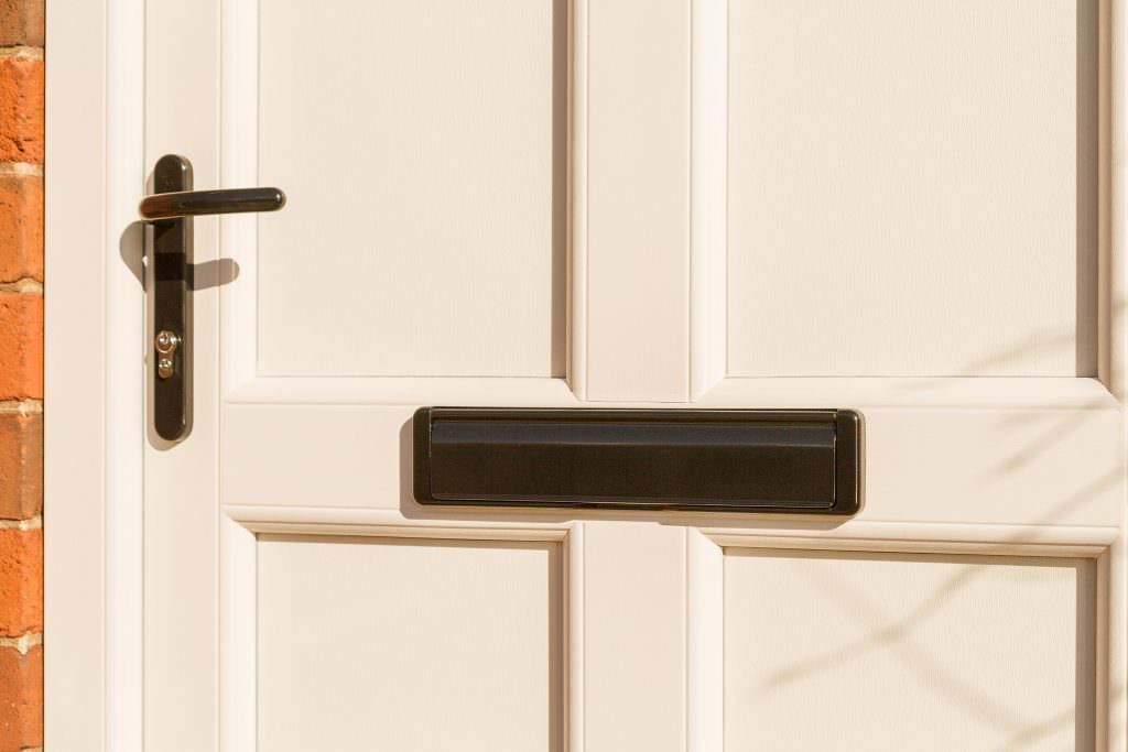 StyleLine Door black letterbox