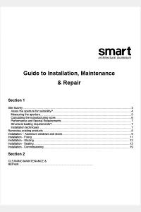 Smarts Guide to Installation-Maintenance-Care 2013
