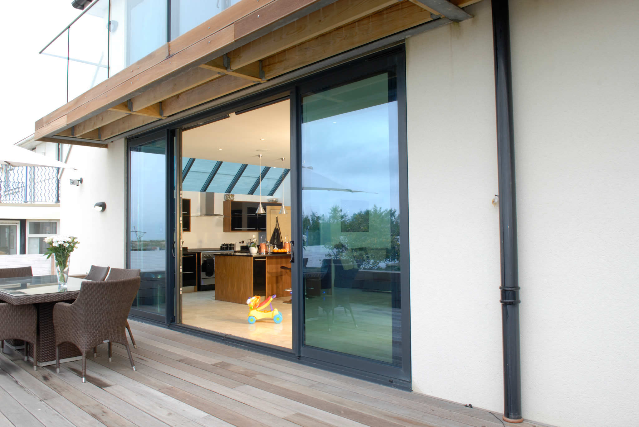 Aluminium Patio Doors Sliding Patio Doors Smarts Visoglide Aluminium