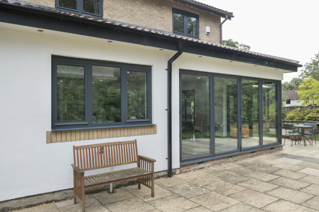 Tilt & Turn Windows - KL005 Anthracite grey