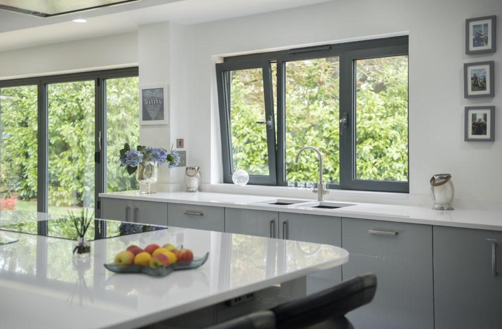 Tilt & Turn Windows - KL005 Anthracite grey
