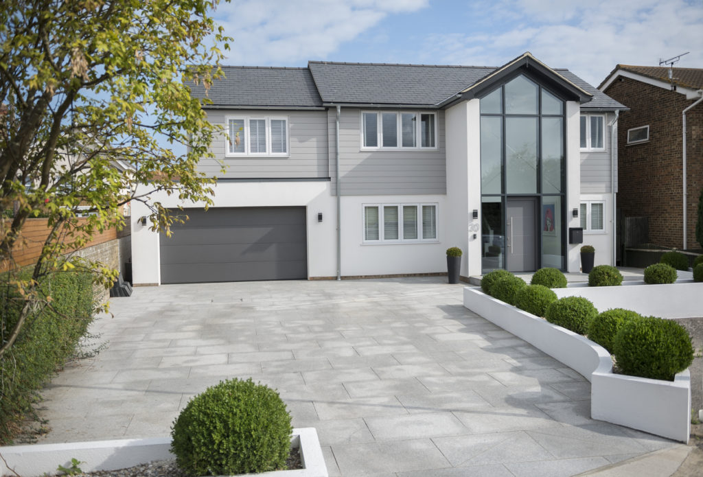 Anthracite grey casement windows new