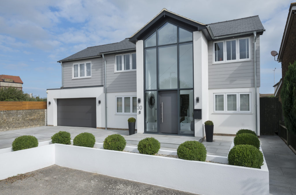 Grey Aluminium Windows