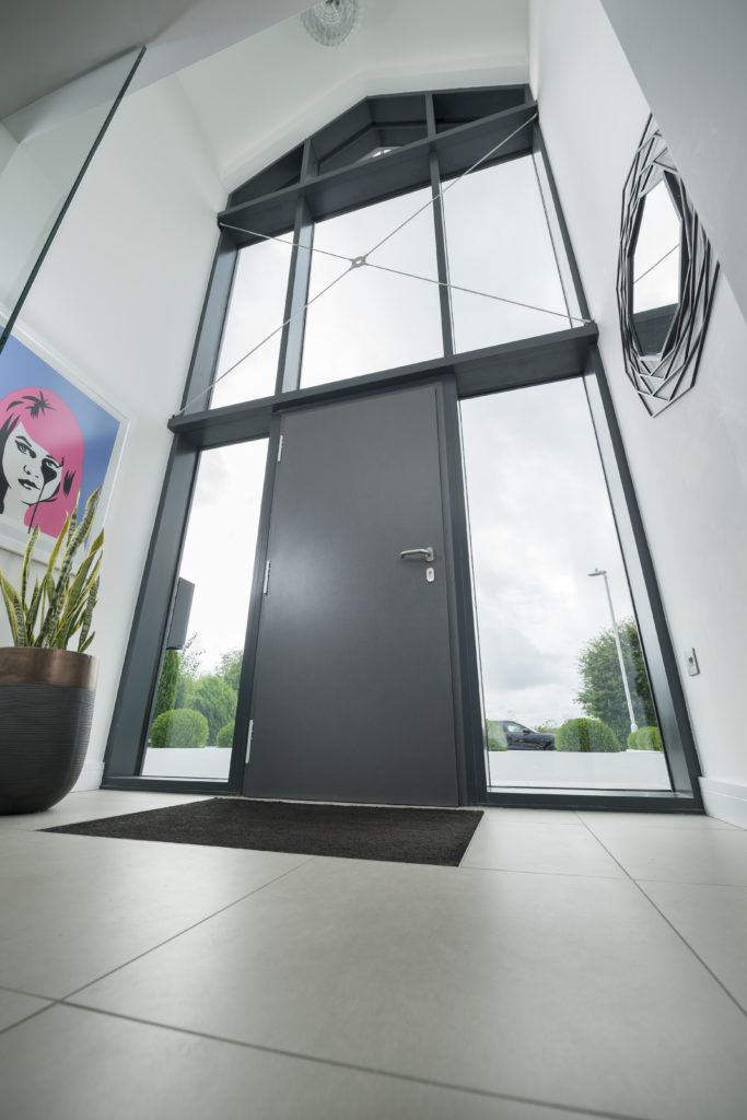 Aluminium Grey Casement windows supply only