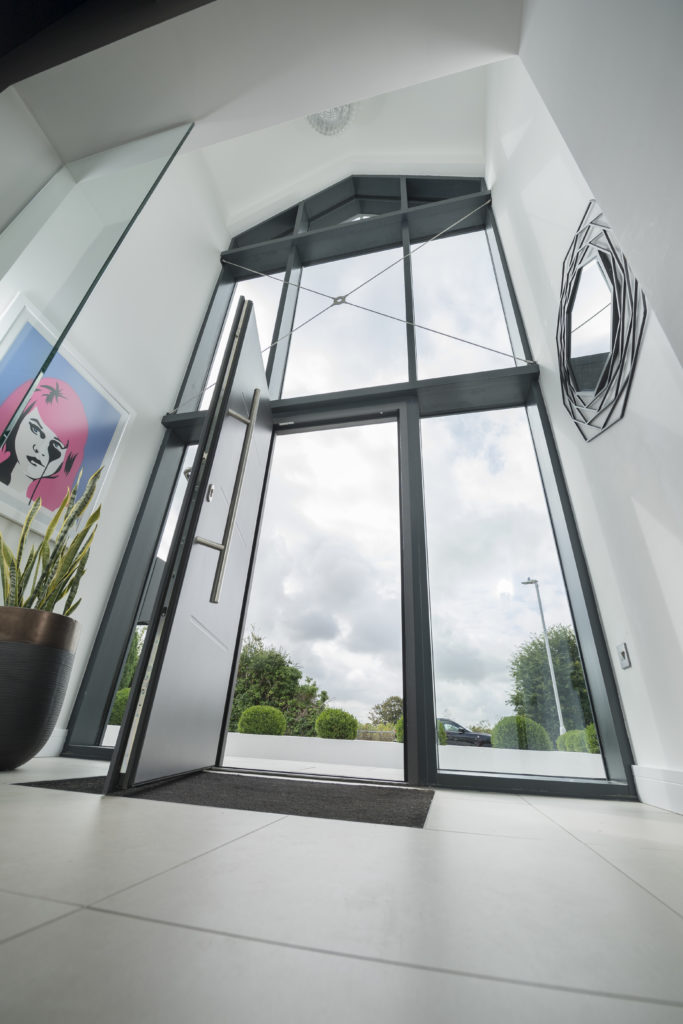 Aluminium Grey Casement windows trade
