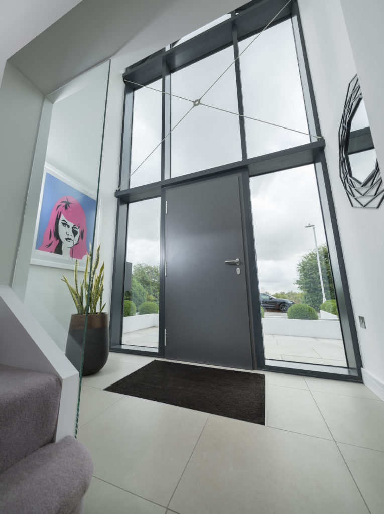 Aluminium Grey Casement windows pricing
