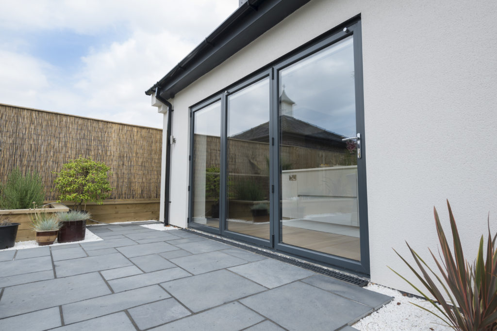 Aluminium bi-fold doors