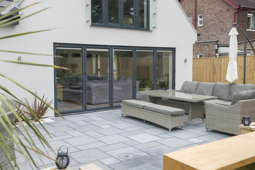 Aluminium bifold doors