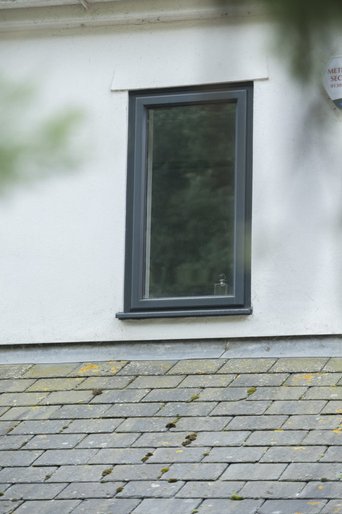 exterior casement window