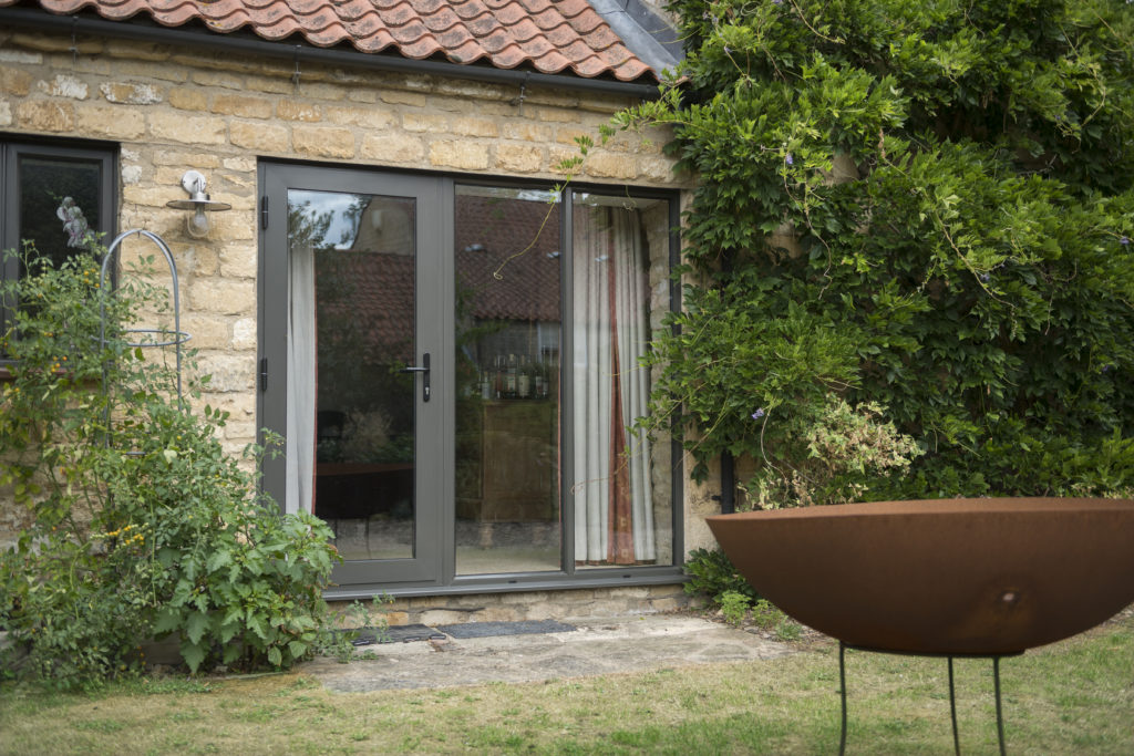 front entrance aluminium doors