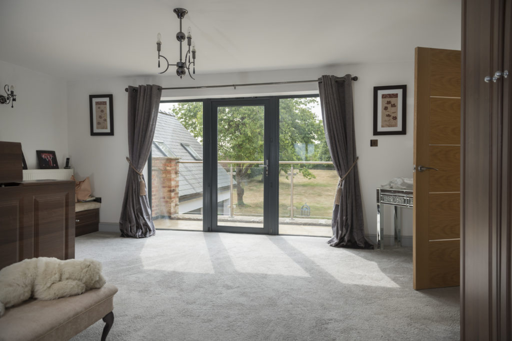 Alitherm Residential door - KL005 Anthracite grey