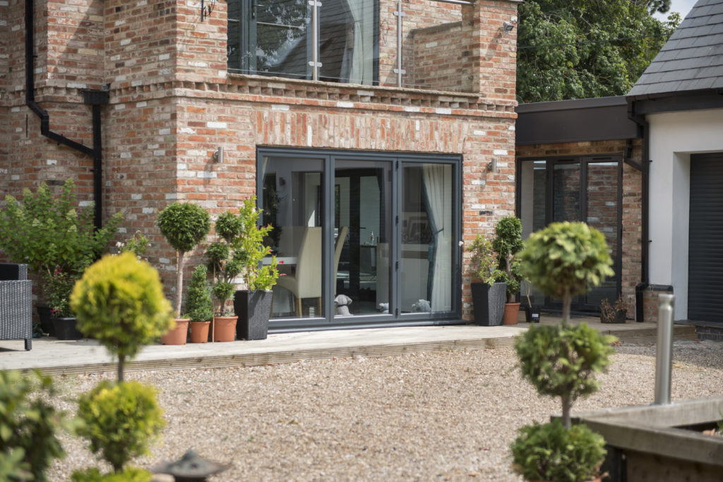 Aluminium Bi-Fold KL005 Athracite grey