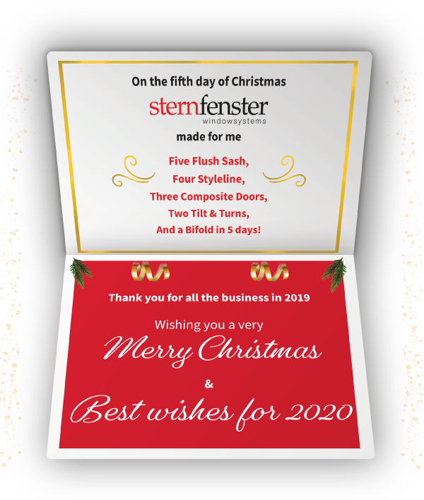 Sternfenster Thank You Card