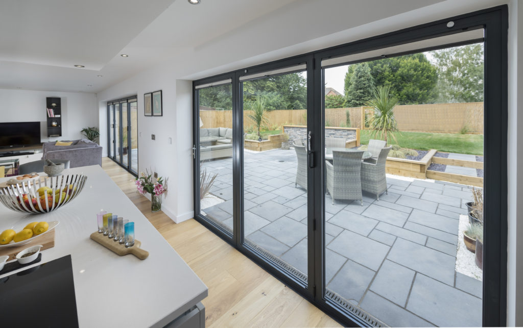 powder coated aluminium doors